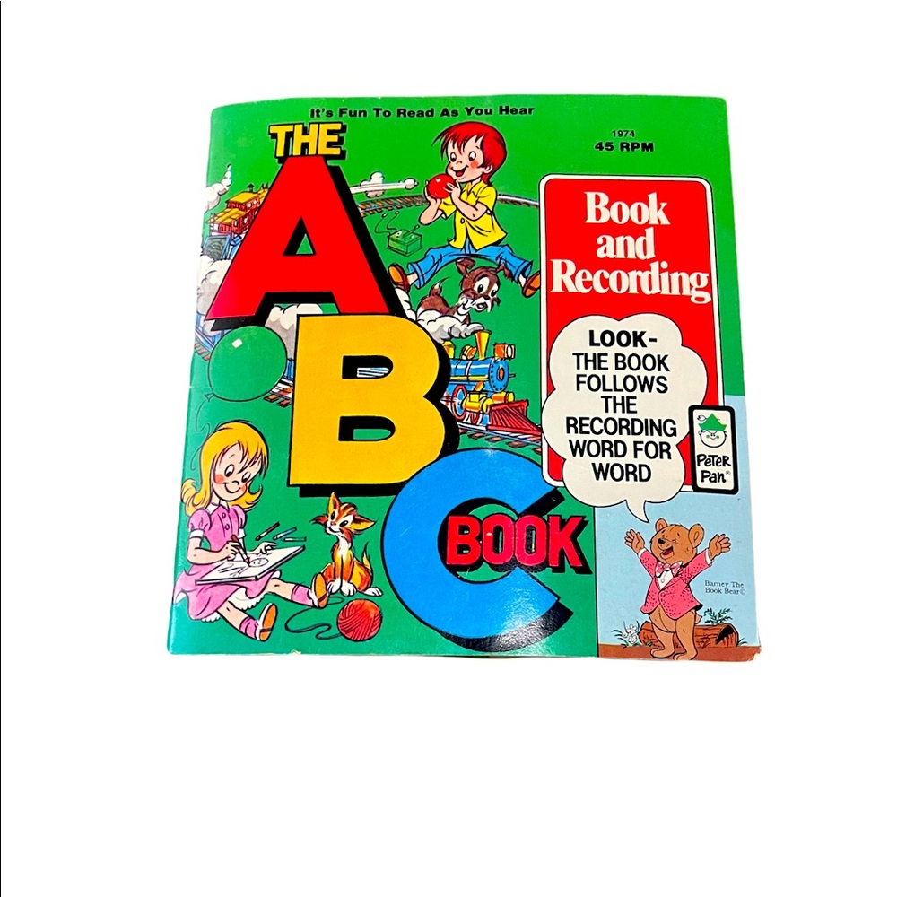 Vintage 1981 80s The ABC Book and Recording